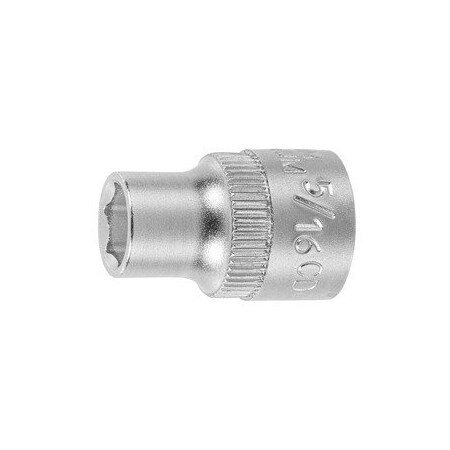 Holex 3/8 inch Drive Socket, 6 pt, 5/16 inch, 637222.3125 637222 5/16